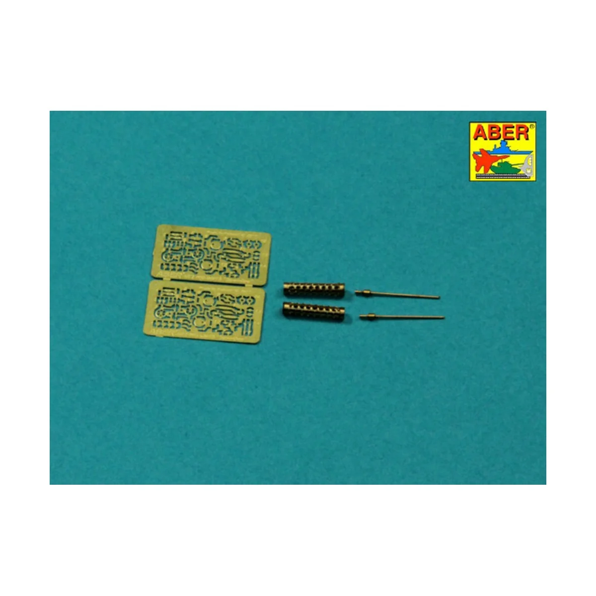 Set of two barrels for lMG 08/15 Spandau, 1/72 - Aber Models A72 001