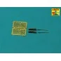 Set of two barrels for lMG 08/15 Spandau, 1/72 - Aber Models A72 001