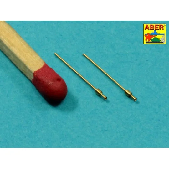 Set of two barrels for lMG 08/15 Spandau, 1/72 - Aber Models A72 001
