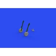 A6M2 wheels, for EDUARD - Eduard Accessories 648693