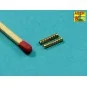 Set of two barrels for lMG 08/15 Spandau, 1/72 - Aber Models A72 001