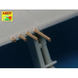 8 barrels for P-47 Thunderbolt, 1/72 - Aber Models A72 005