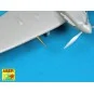 B wing(1 variant) armament for Spitfire Mk.I to V, 1/72 - Aber Mode...