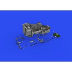 Mi-24V cockpit for ZVEZDA - Eduard Accessories 648696