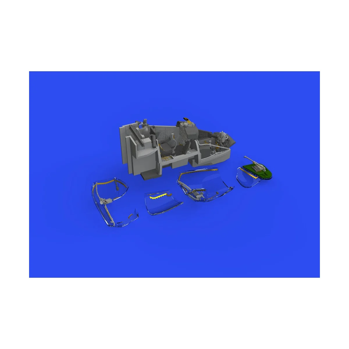 Mi-24V cockpit for ZVEZDA - Eduard Accessories 648696