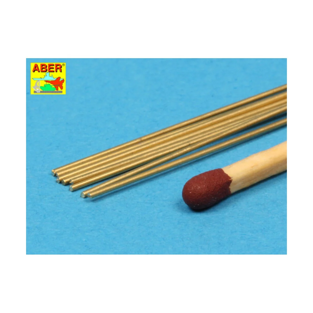 Brass round rods 0, 6mm - Aber Models BR 06
