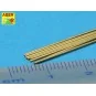 Brass round rods 0, 6mm - Aber Models BR 06