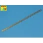 Brass round rods 0, 8mm length 250mm x6pcs - Aber Models BR 08