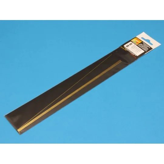 Brass round rods 0, 8mm length 250mm x6pcs - Aber Models BR 08