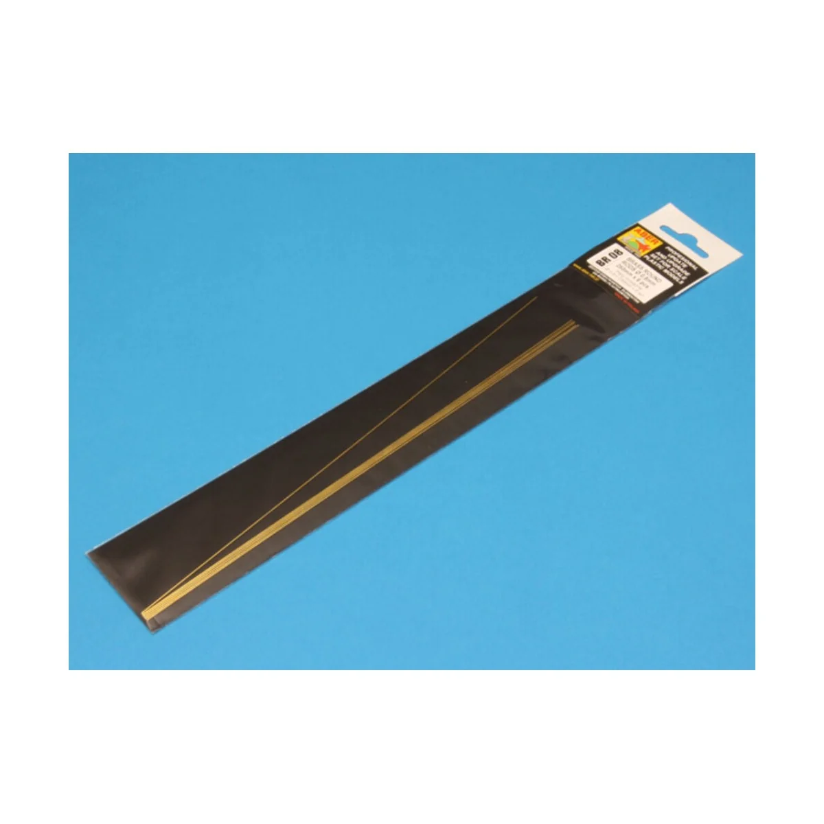 Brass round rods 0, 8mm length 250mm x6pcs - Aber Models BR 08