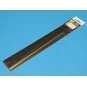 Brass round rods 0, 8mm length 250mm x6pcs - Aber Models BR 08