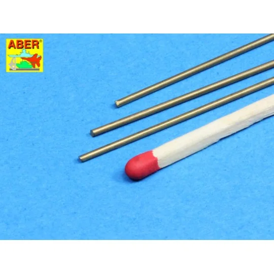 Pr?ty mosi??ne Fi 1, 1mm d?ugo?? 250mm x 3 szt. - Aber Models BR 11