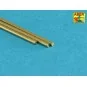 Brass round rods ? 1, 2mm length 250mm x 3 pcs. - Aber Models BR 12