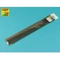 Brass round rods ? 1, 5mm length 245mm x 3 pcs. - Aber Models BR 15
