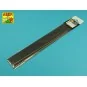 Brass flat rods 1, 5x1, 0 mm length 245mm x2 pcs. - Aber Models FR ...