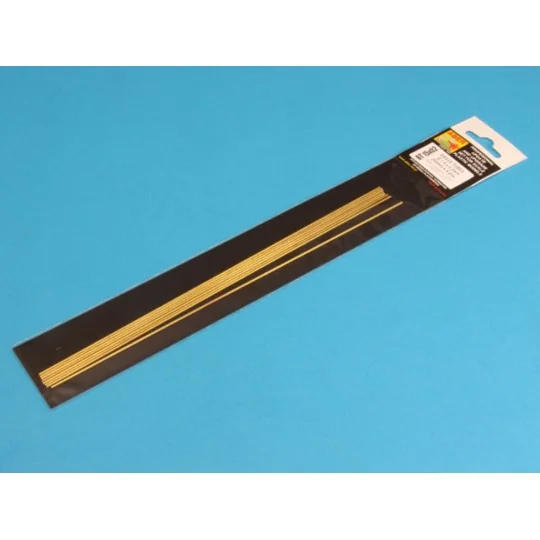 Brass Tubes 1, 5 x 0, 2mm lenght 250mm x 4 pcs. - Aber Models BT 15X02