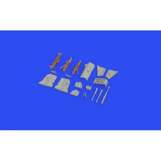 F-4B undercarriage legs BRONZE, for TAMIYA, 1/48 - Eduard Accessori...