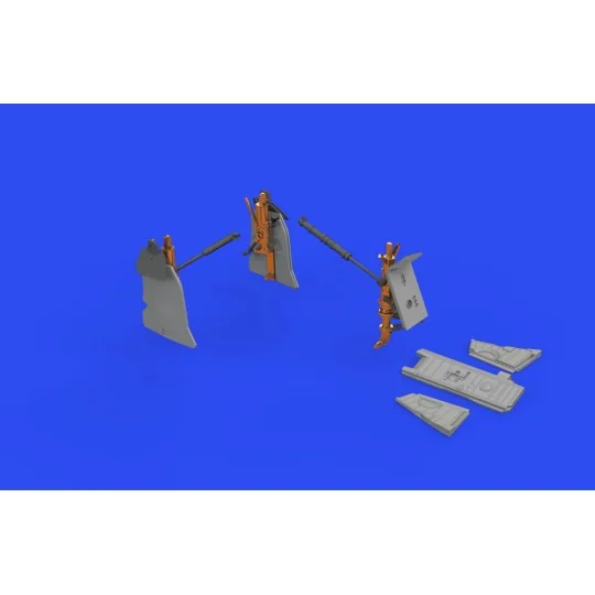 F-4B undercarriage legs BRONZE, for TAMIYA, 1/48 - Eduard Accessori...