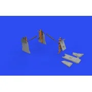 F-4B undercarriage legs BRONZE, for TAMIYA - Eduard Accessories 648700