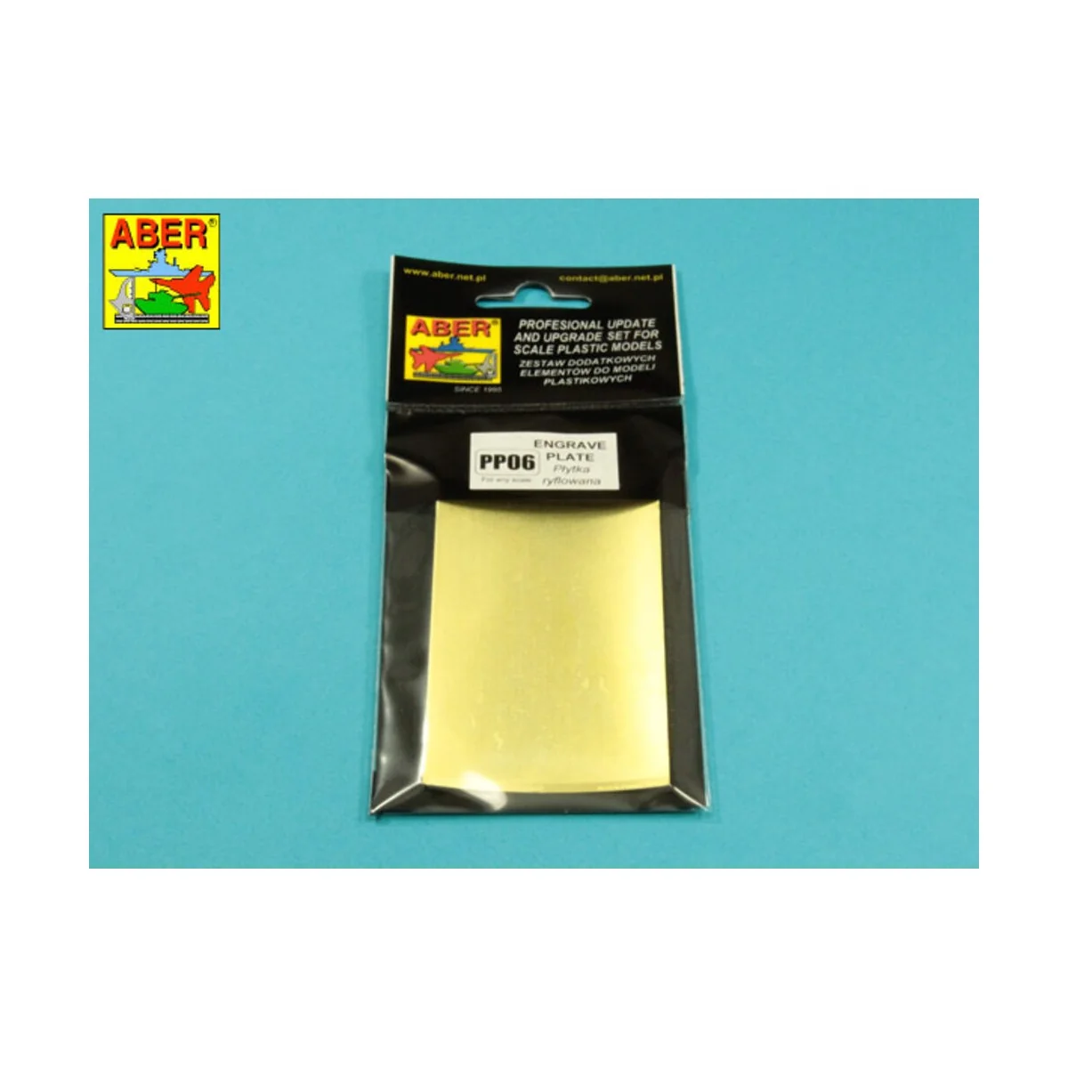 Engrave plate - Aber Models PP06