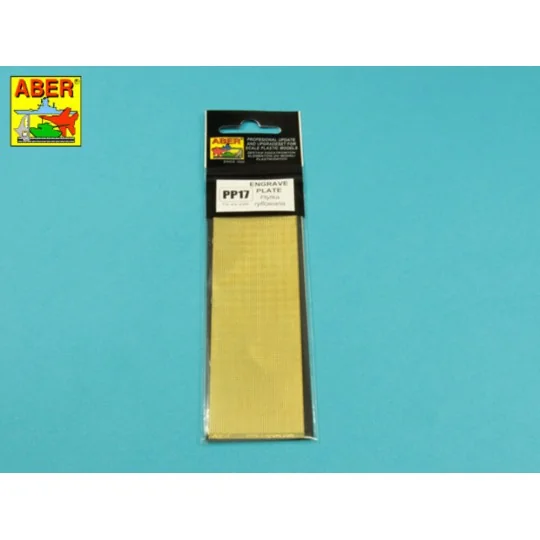 Engrave plate - Aber Models PP17