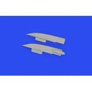 F-4B fin caps PRINT, for TAMIYA - Eduard Accessories 648704