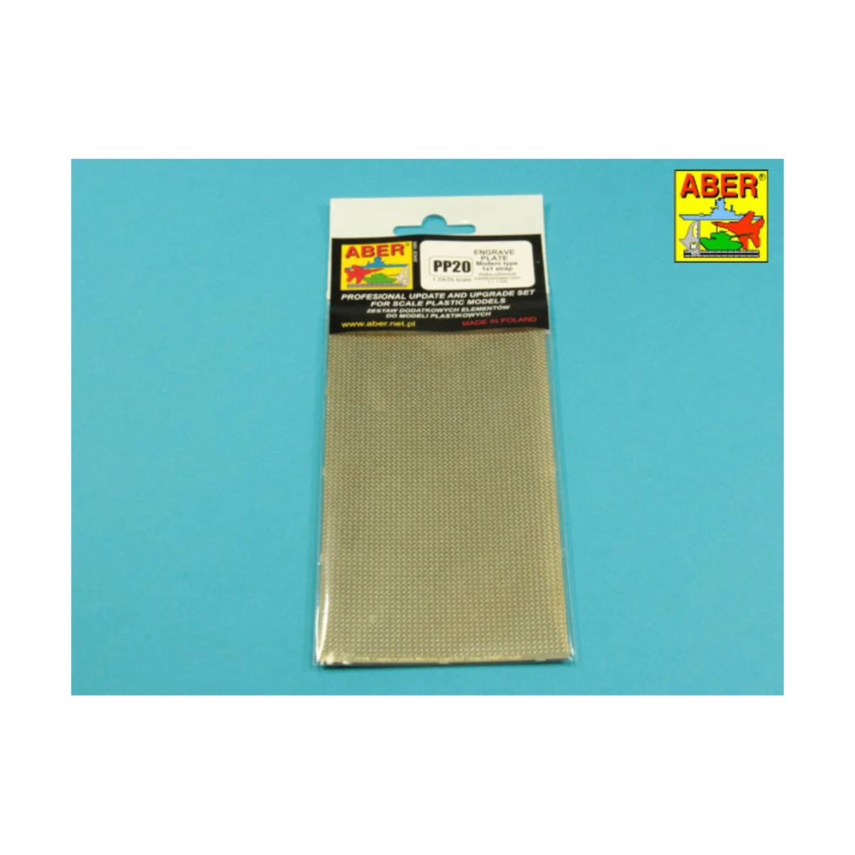 Engrave plate - Aber Models PP20