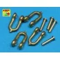 Early model shackle for Pz.Kpfw.VI Tiger Ausf B x 4 pcs - Aber Mode...
