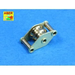 All- purpose double Pulley x 2pcs - Aber Models R-09N 2