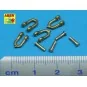 Early model shackle for Pz.Kpfw.VPanther x 4pcs - Aber Models R-14