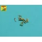 Late model shackle for Pz.Kpfw.VI Tiger Ausf B x4pcs - Aber Models ...
