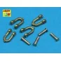 Early model shackle for Pz.Kpfw.VPanther x 4pcs - Aber Models R-14