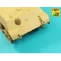 Late model shackle for Pz.Kpfw.VI Tiger Ausf B x4pcs - Aber Models ...