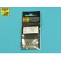 Late model shackle for Pz.Kpfw.V Panther x 4pcs - Aber Models R-16