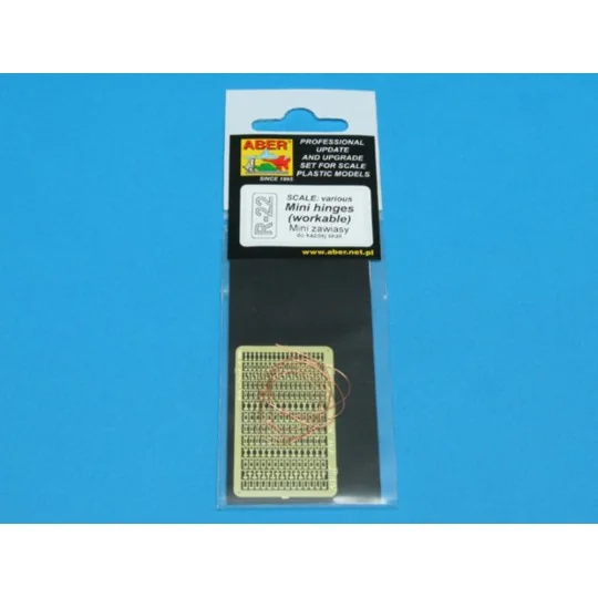 Mini hinges (workable) - Aber Models R-22