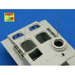 German 2m aerials(set of 3pcs) - Aber Models R-26 2