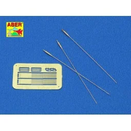 German 1, 4 m aerials - Aber Models R-27 2