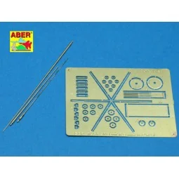 German aerials for command tanks - Aber Models R-30