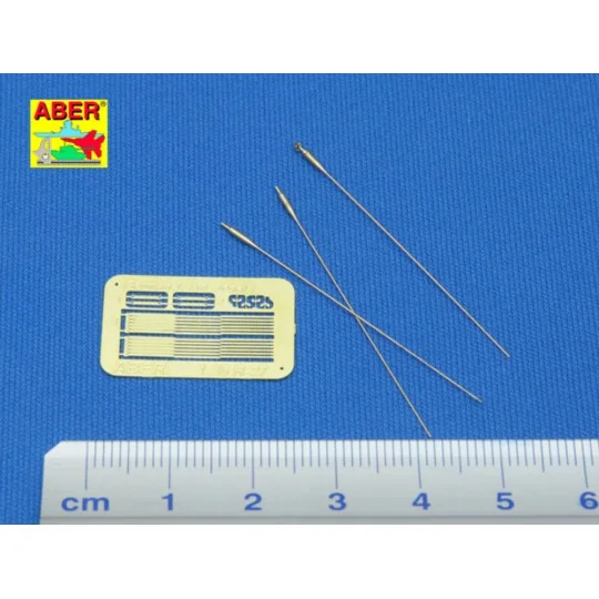 German 1, 4 m aerials - Aber Models R-27