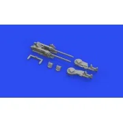 SBD-5 twin machine gun for ACCURATE MINIATURES/REVELL, 1/48 - Eduar...