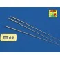 German 2m aerials(set of 3pcs) - Aber Models R-26