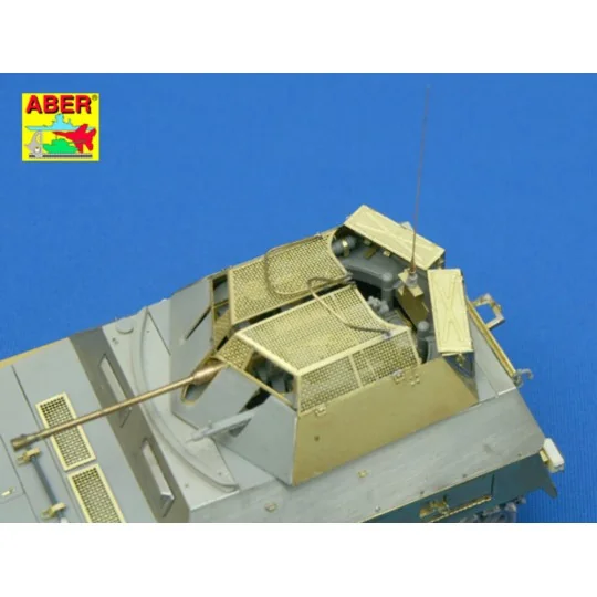 German 1, 4 m aerials - Aber Models R-27