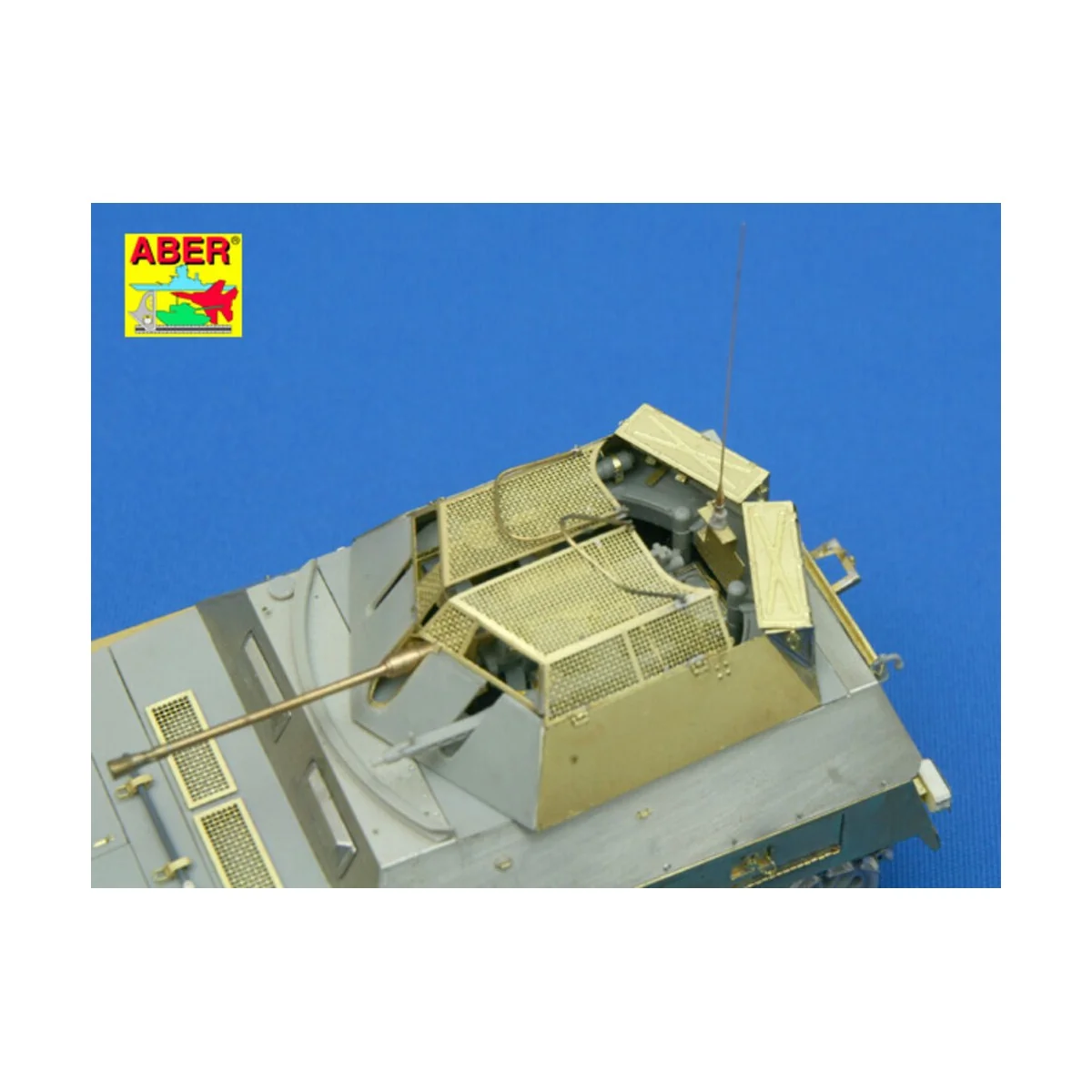 German 1, 4 m aerials - Aber Models R-27
