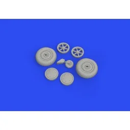 SBD-5 wheels for ACCURATE MINIATURES/REVELL - Eduard Accessories 64...
