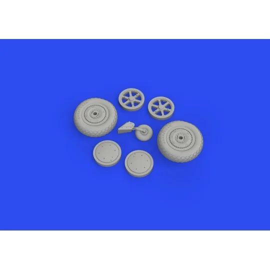 SBD-5 wheels for ACCURATE MINIATURES/REVELL - Eduard Accessories 64...