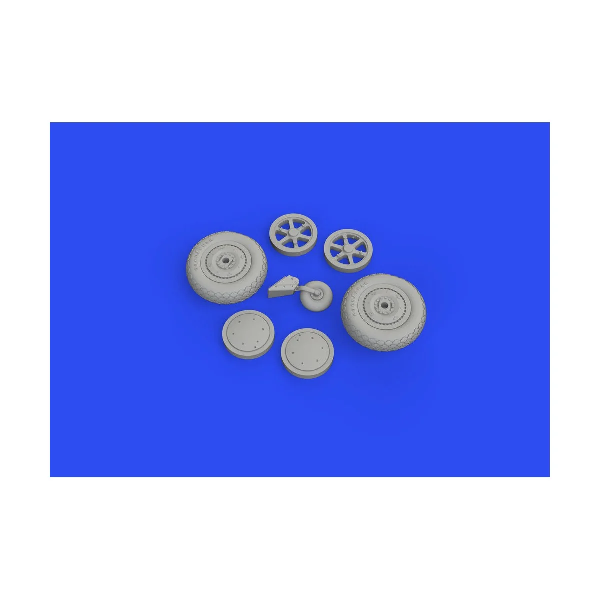 SBD-5 wheels for ACCURATE MINIATURES/REVELL - Eduard Accessories 64...