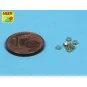Hexagonal bolts & nuts - Aber Models R-35