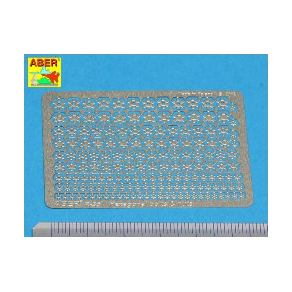 Hexagonal bolts & nuts - Aber Models R-35