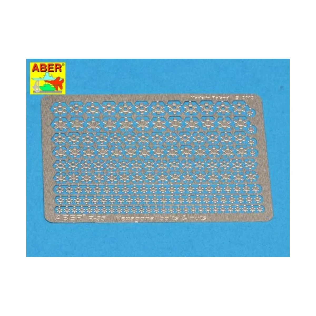Hexagonal bolts & nuts - Aber Models R-35
