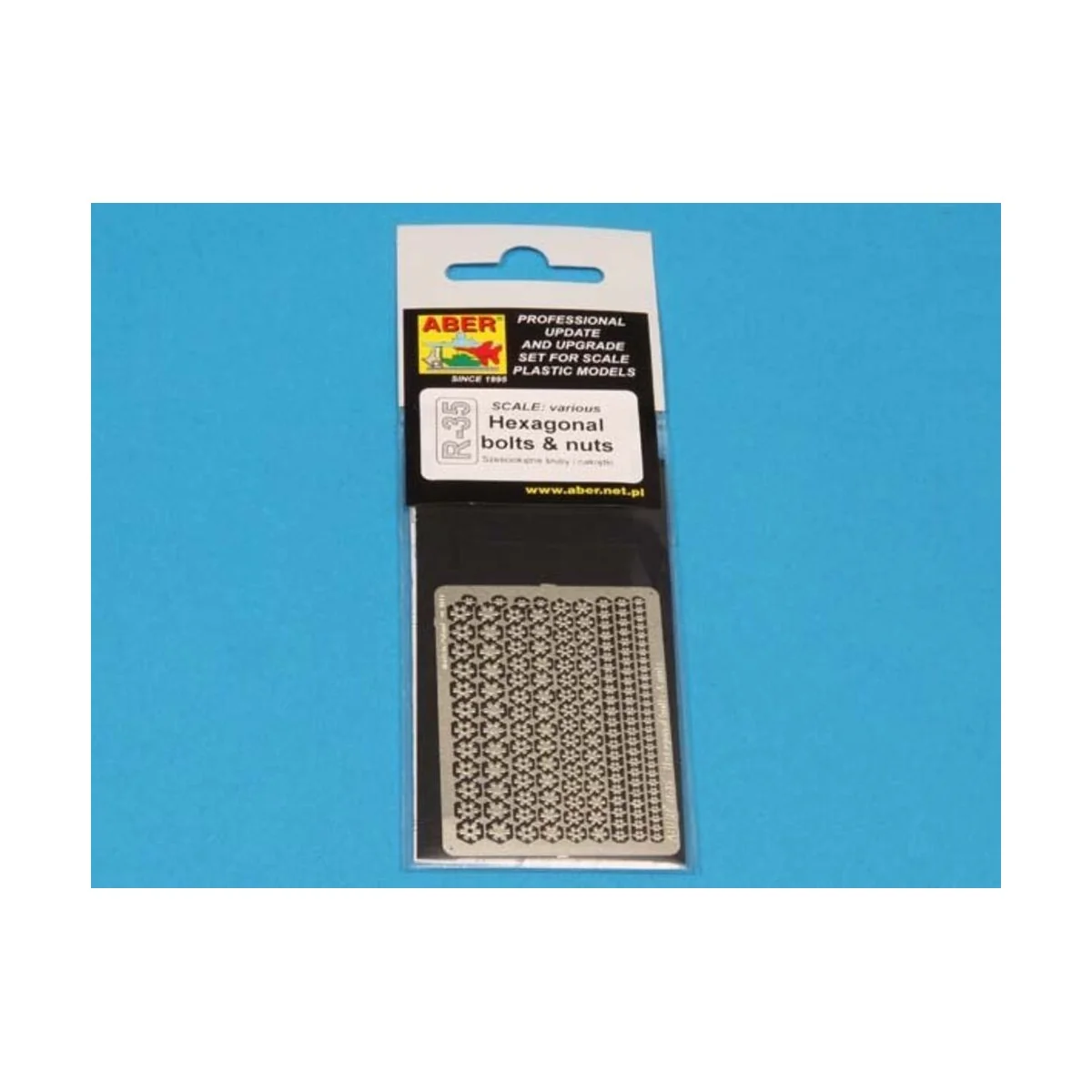 Hexagonal bolts & nuts - Aber Models R-35